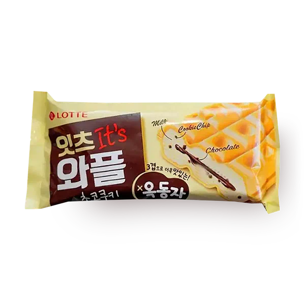 Мороженое Lotte в вафлях