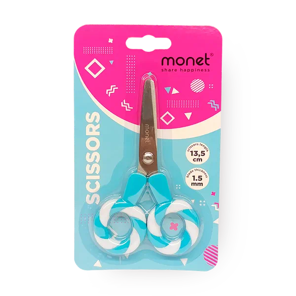 Ножницы Monet Blue Candy 13,5 см