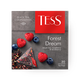 Чай чёрный Tess Forest Dream с малиной и черникой в пирамидках