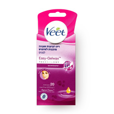 Veet Hair Removal Wax Strips Facial Hair