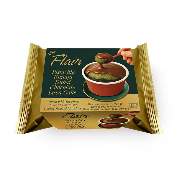 Пирожное Дубайское Flair с фисташковой начинкой и кунафой