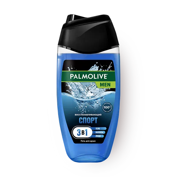 Гель для душа 3 в 1 Palmolive Men Спорт Восстанавливающий