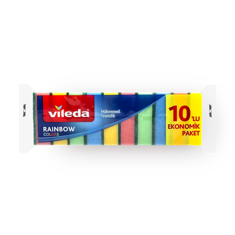 Губки кухонные Vileda радуга