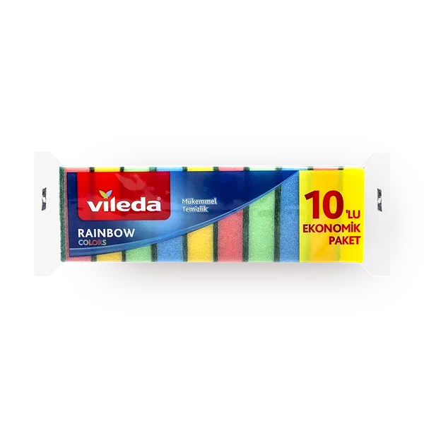 Губки кухонные Vileda радуга