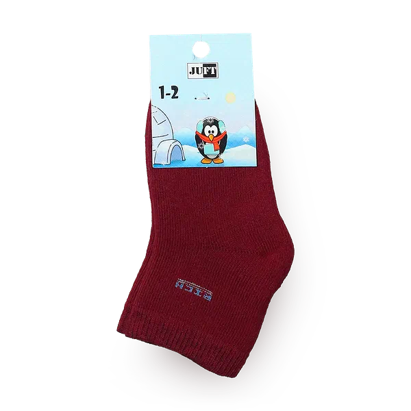 Носки детские зимние Juft красные