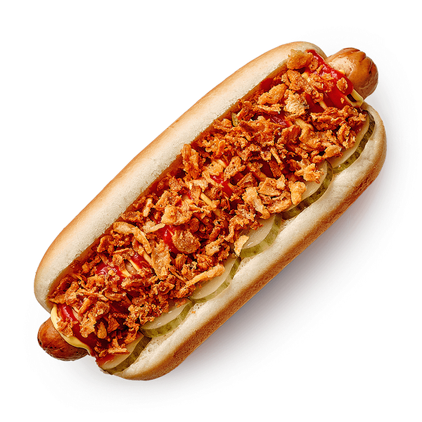 Хот-дог классический с куриной колбаской «Из Лавки»