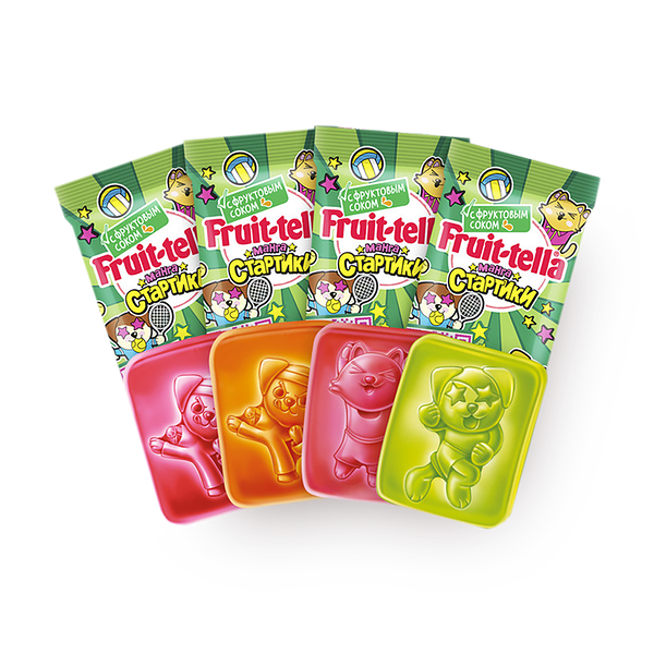 Мармелад жевательный Fruit-tella 2Д-мини Манга