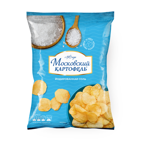 Чипсы Московский Картофель с йодированной солью