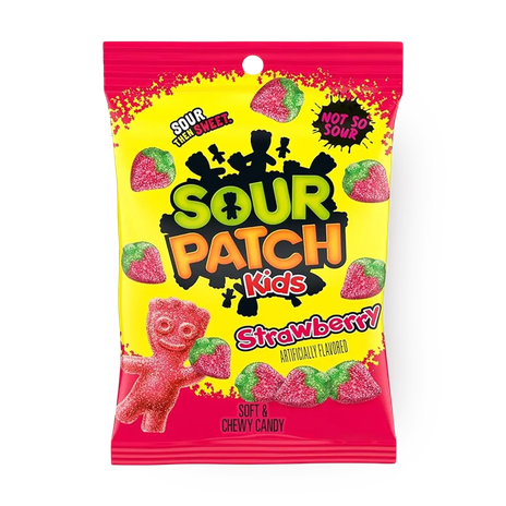 Конфеты жевательные Jelibon Sour Patch Strawberry