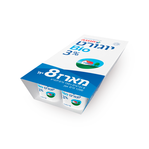 תנובה מאגדת יוגורט ביו 3%