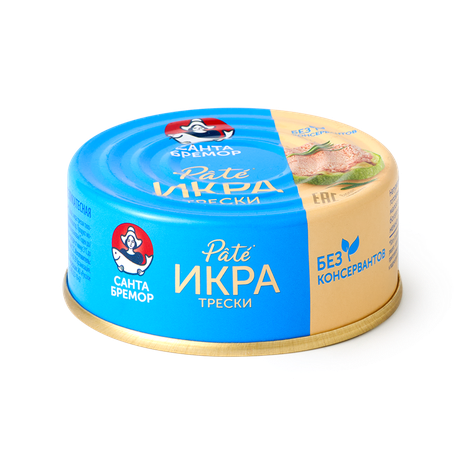 Икра трески Pate «Санта Бремор»