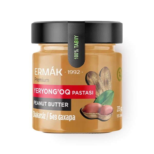 Паста арахисовая Ermak без сахара