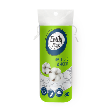 Ватные диски Emily Style 80 шт.