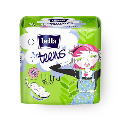 Прокладки гигиенические ультратонкие Bella Тeens Ultra Relax