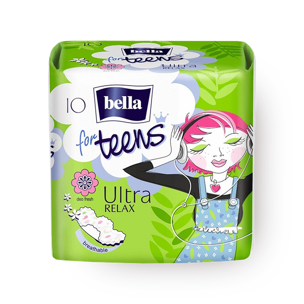 Прокладки гигиенические ультратонкие Bella Тeens Ultra Relax
