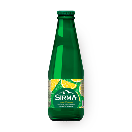 Вода минеральная Sirma лимон и витамин С плюс газированная