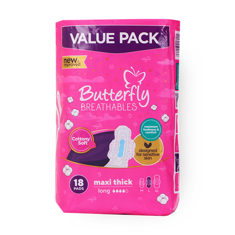 Прокладки женские Butterfly Cottony Maxi L