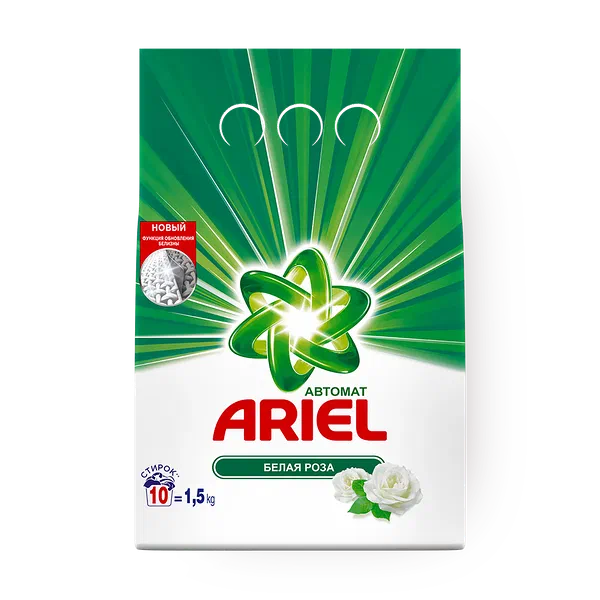 Стиральный порошок Ariel белая роза автомат