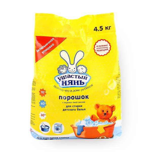 Стиральный порошок детский «Ушастый Нянь»