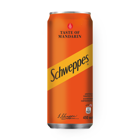 Тоник Schweppes мандарин