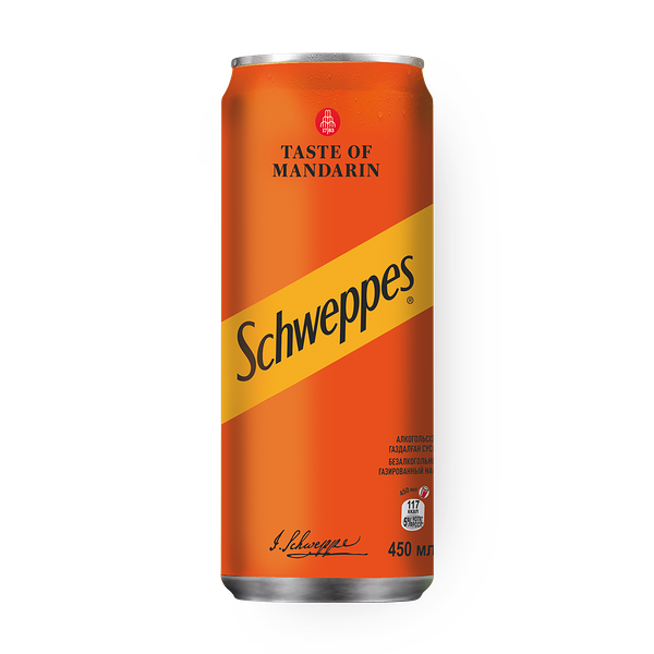 Тоник Schweppes мандарин
