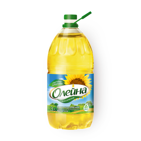 Масло подсолнечное «Олейна» рафинированное