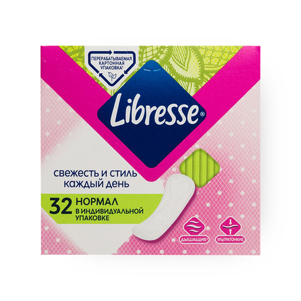 Прокладки ежедневные Libresse Dailyfresh Normal