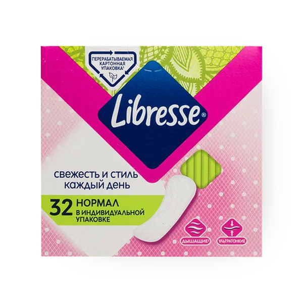 Прокладки ежедневные Libresse Dailyfresh Normal