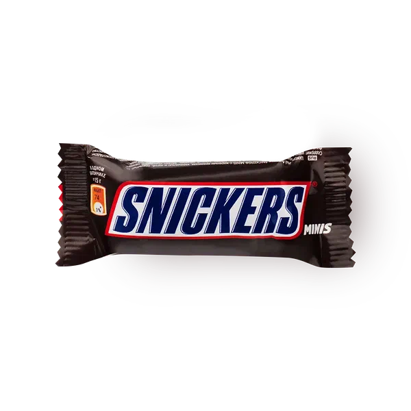 Батончики шоколадные Snickers minis