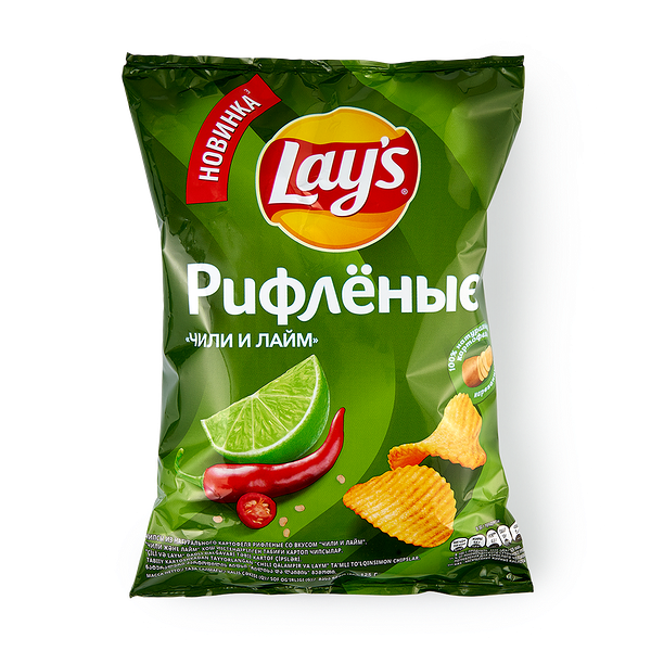 Чипсы Lay's чили-лайм