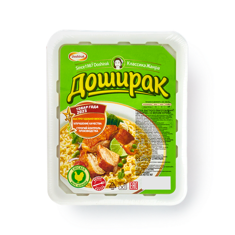 Лапша быстрого приготовления «Доширак» курица