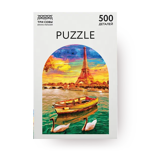 Пазл «Три совы» Вид на Йенский мост 500 деталей