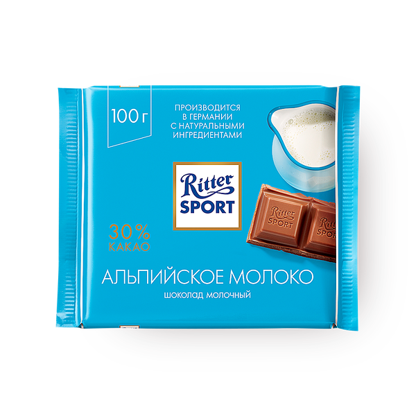 Шоколад молоч­ный Ritter Sport