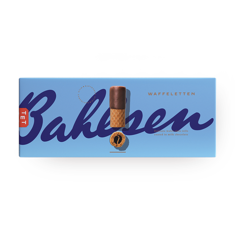 Вафельные трубочки Bahlsen в молочном шоколаде
