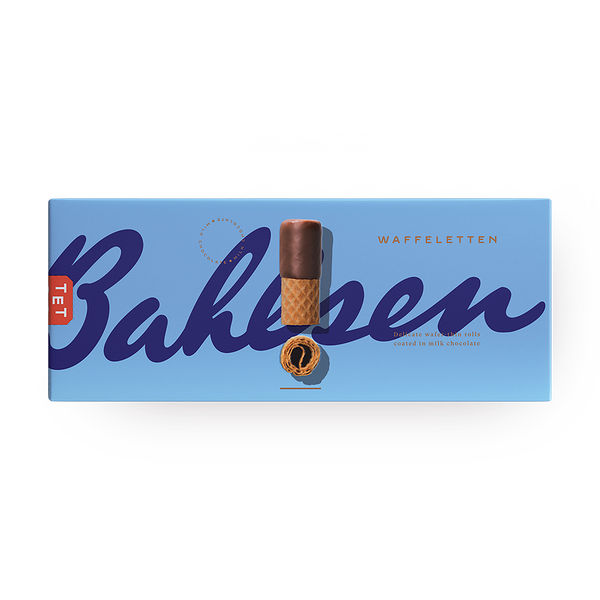 Вафельные трубочки Bahlsen в молочном шоколаде