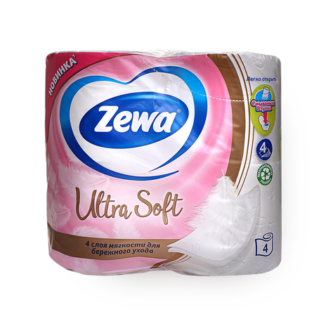 Туалетная бумага Zewa Ultra Soft