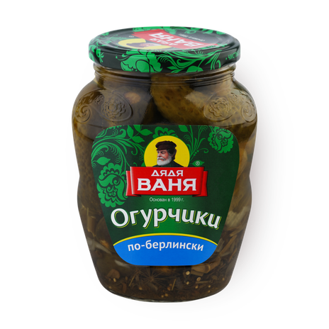 Огурцы По-берлински «Дядя Ваня» маринованные