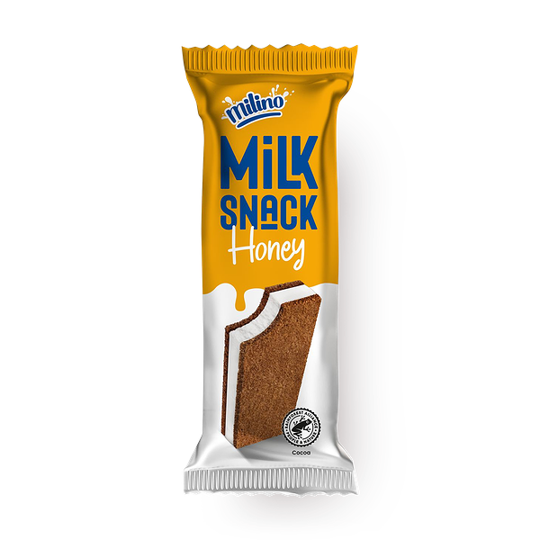 Пирожное бисквитное Milino с молочно-медовым кремом