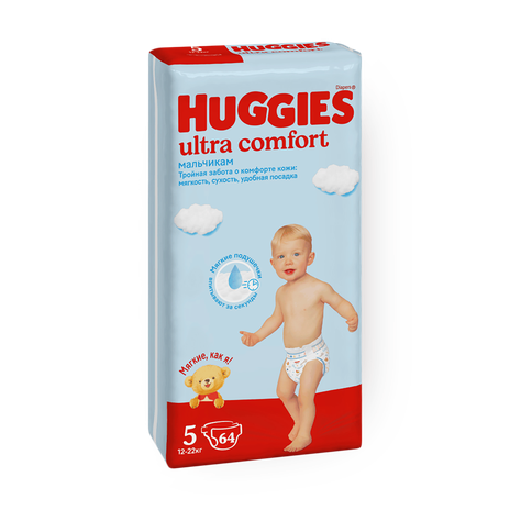 Подгузники Huggies Ultra Comfort 5 12-22 кг