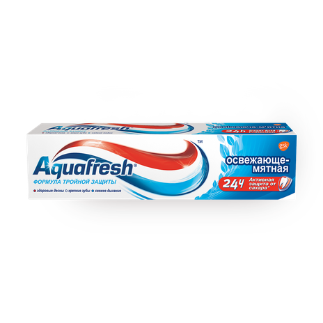 Зубная паста Aquafresh Освежающая мята