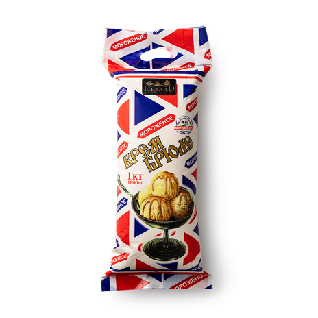 Мороженое Ice And Gold Крем-брюле