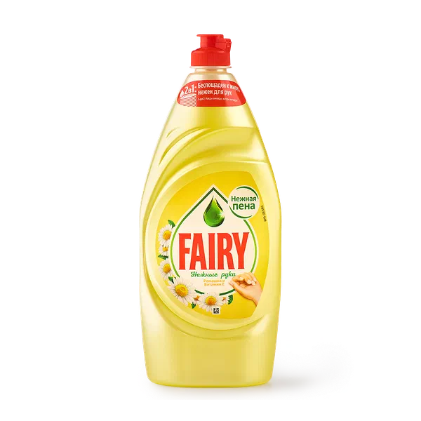 Средство для мытья посуды Fairy Нежные руки Ромашка и витамин E