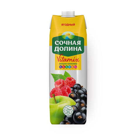 Сок Ягодный витамикс «Сочная долина»