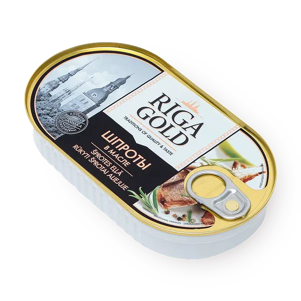 Шпроты Riga Gold  в масле