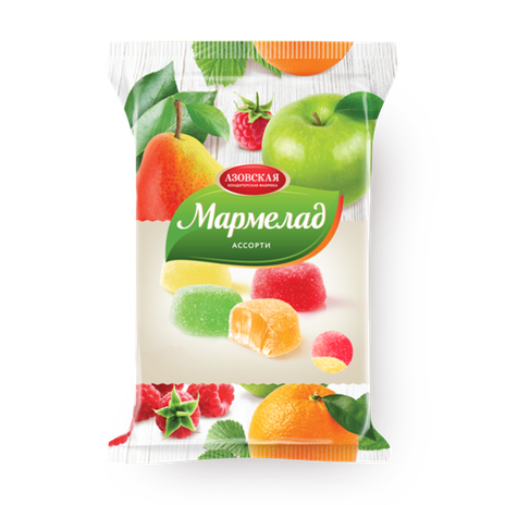 Мармелад желейный «Азовская КФ» ассорти