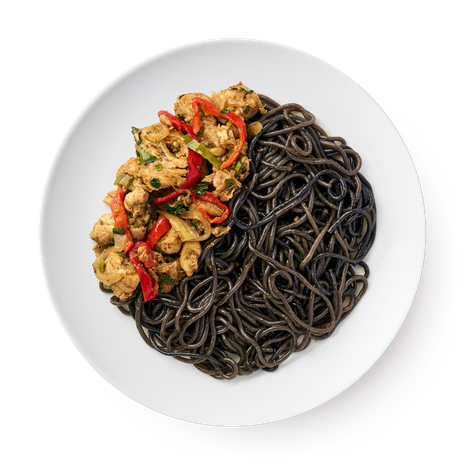 Лапша из папоротника с острой курицей Damdala
