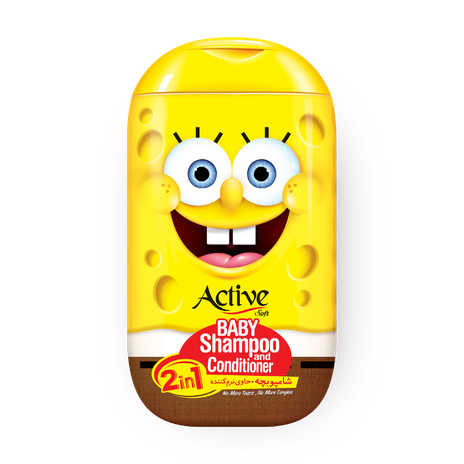 Шампунь и кондиционер детский Home Active SpongeBob