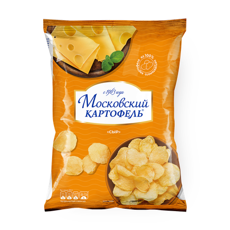 Чипсы Московский Картофель со вкусом сыра