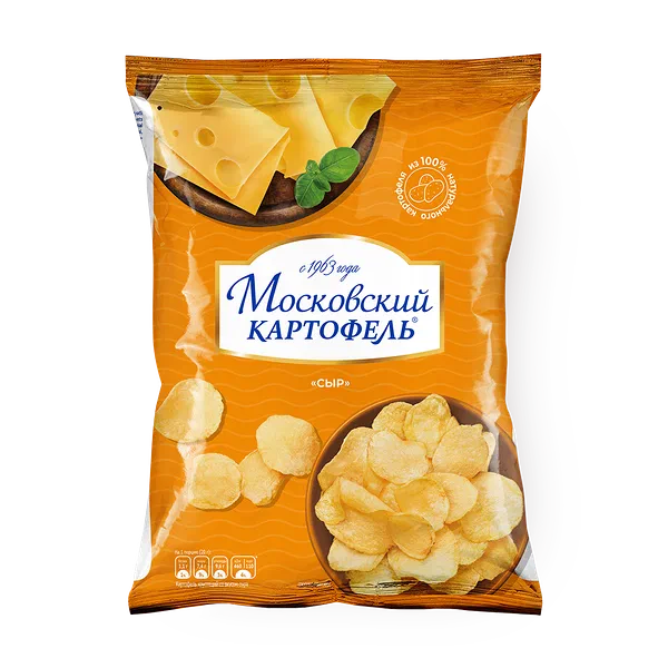 Чипсы Московский Картофель со вкусом сыра