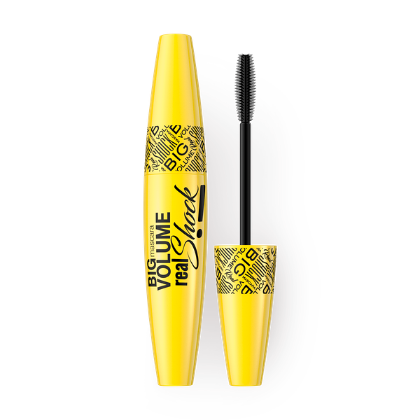 Тушь для ресниц Eveline Big Volume Real Shock чёрная